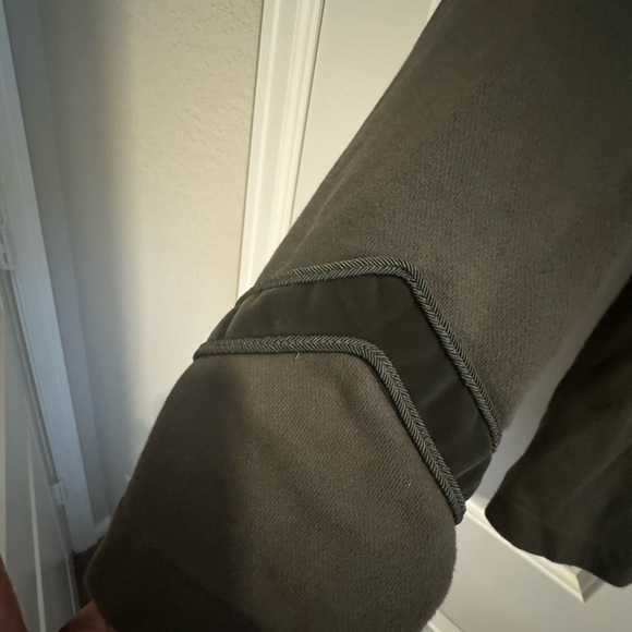 Torrid Military Jacket Stretch Twill Peplum Embellished green Women's Size 3x - Picture 2 of 5